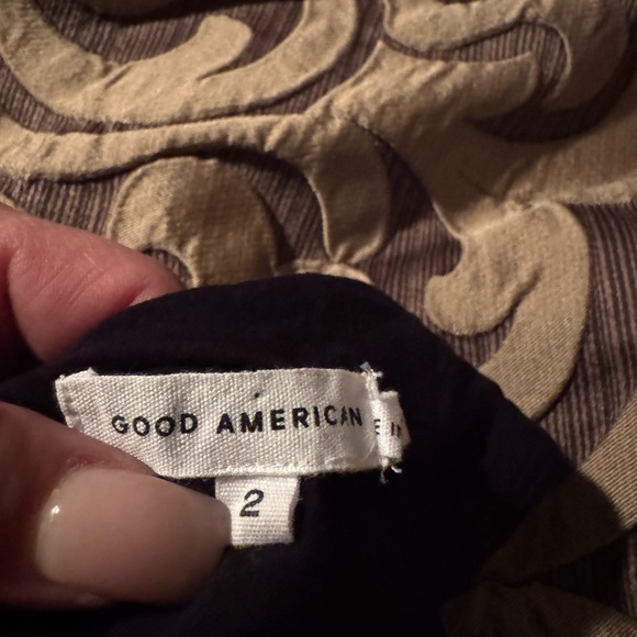 Good American Black Bodycon Midi Dress - Picture 4 of 6